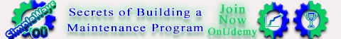 https://www.udemy.com/course/secrets-of-building-a-maintenance-program/