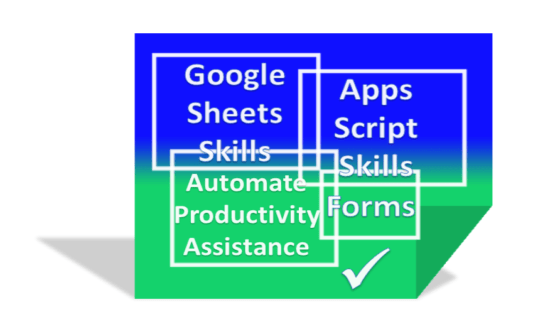 Google sheets training