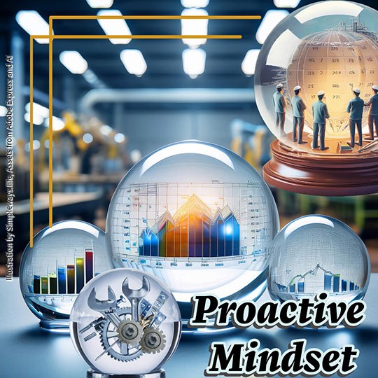 Proactive Mindset is not only Predictive Maintenance