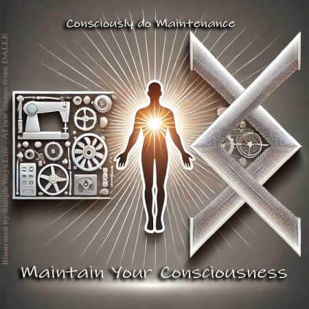 conscious maintenance goes both ways