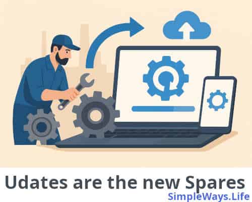 Updates are the new spares