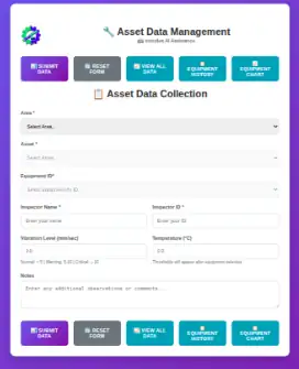 SW Asset Maintenance App